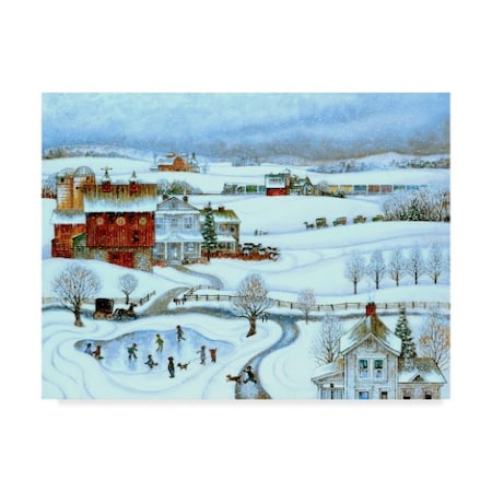 Bill Bell 'Pa Winter' Canvas Art,24x32